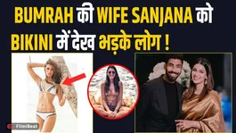 Jasprit Bumrah's wife Sanjana Ganesan's bikini look goes viral, fans give shocking reactions!