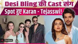 Karan Kundrra &amp; Tejasswi Prakash’s Grand Entry with Desi Bling Cast Goes Viral!