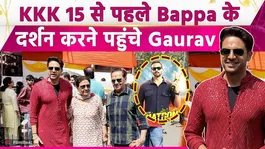 Gaurav Khanna Seeks Bappa’s Blessings Before Starting His Khatron Ke Khiladi 15 Journey