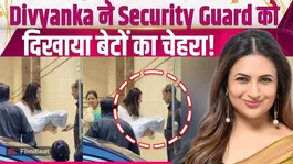 Divyanka Tripathi Wins Hearts, Shows Her Twins to a Security Guard in Viral Video!
