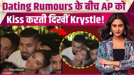 Did AP Dhillon Kiss Krystle D’Souza? Viral Video Sparks Fresh Dating Rumours!