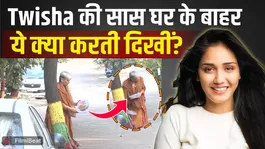Twisha Sharma Case: Bail cancelled last night, then in the morning, her mother-in-law Giribala was seen feeding a stray dog! VIDEO