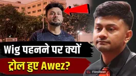 Awez Darbar Trolled for New Look, Wig Video Goes Viral on Social Media!