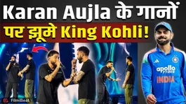 Virat Kohli's Fun Moment With Karan Aujla Wins Hearts at Delhi Event!
