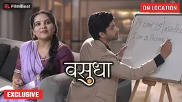 Vasudha | On Location | Dev Becomes Her New Teacher, Helps Her Learn English with Care