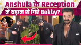 Anshula Kapoor Reception: Bobby Deol Slips During Entry, Viral Video Leaves Fans Surprised!