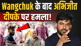 Abhijeet Dipke Ink Attack: Ink attack on CJP founder Abhijeet at Jantar Mantar! Sonam Wangchuk