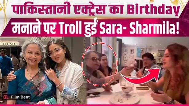 Kubra Khan's Birthday: Uproar after Sara Ali Khan and Sharmila Tagore are seen celebrating with the Pakistani actress!