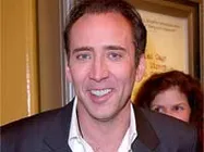 Nicolas Cage sporting blond hairstyle