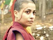 Buddhist monk Antara Mali goes bald