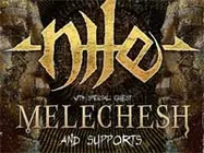 Nile and Melechesh to tour Europe
