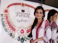 Dia Mirza unveils Diwali jewellery collection
