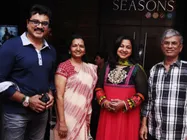 Photos: Vijay's parents, Namitha at Chennaiyil Oru Naal première