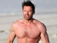 Hugh Jackman had an awkward naked moment