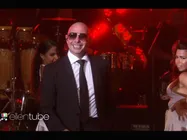 Pitbull & Bill Clinton At The Ellen DeGeneres Show