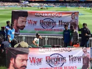 Prabhas' Baahubali Craze In India vs Bangladesh Match At MCG