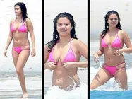Bikini Clad Selena Gomez Enjoys A Beach Day In Mexico