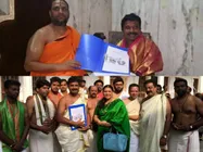 Prem Goes Spiritual For 'Kali', Visits Mantralaya! 