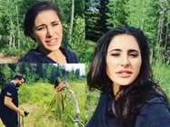 Mesmerizing! Nargis Fakhri's Photoshoot From The Storm Mountain In Utah, America