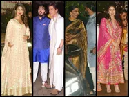 OO LA LA! Shahrukh Khan, Priyanka Chopra, Deepika Padukone & Ranveer Singh At Ambani's Bash [PHOTOS]
