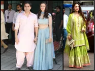 Ganapati Darshan At Arpita Khan's Place: Arbaaz Khan, GF Giorgia Andriani & Malaika Under One Roof