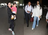 Airport Looks: Deepika Looks Like A Cool Hippy, Soha Ali Khan’s Daughter Too Cute