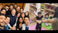 Viral Bollywood Photos Of 2019: From Bollywood's Selfie Moment With PM Modi To Taimur's Yoga Picture