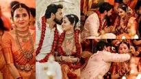 IN PICS: Bhama And Arun Enter The Wedlock!