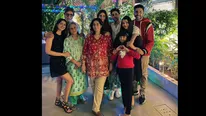 Bachchans' Christmas Celebration Pictures: Aishwarya Rai, Abhishek, Amitabh, Jaya Pose With Navya & Aaradhya