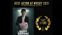 Anupam Kher Bags Best Actor Award At NYCIFF For His Short Film Happy Birthday