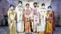 Director Shankar’s Daughter Aishwarya Gets Hitched To Cricketer Rohit Damodaran
