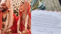 Newlyweds Katrina Kaif & Vicky Kaushal Share Beautiful Return Gifts With Personalized Message For The Guests