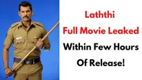 Laththi Full Movie Leaked Online For Free Download Within Few Hours Of Release!