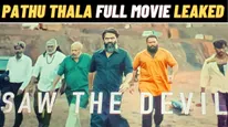 Pathu Thala Full Movie Leaked Online For Free Download Within Few Hours Of Release!