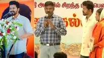 Student's Father Shares Political Ideas With Vijay On Stage; Netizens Say 'That Is Exactly Vijay's Next Plan'