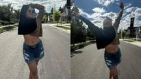 Anasuya Bharadwaj Makes Her Fans 'Sleepless In Seattle'; Shares SEXY Pictures In Shorts & Crop Top