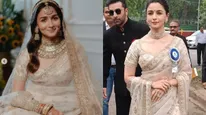 Alia Bhatt Re-Wears Her Sabyasachi Wedding Saree For The 69th National Film Awards Ceremony. WATCH 