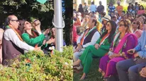 Bhagyashree Honors India By Promoting Heritage & Patriotism In United States   