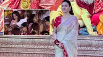 Kajol Durga Puja Video Goes Viral After Man Inappropriately Touches Her, Netizens Ask ‘Who Is That Guy?’