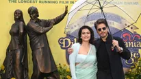 SRK, Kajol Celebrate DDLJ Tribute At London’s Leicester Square: Had No Idea DDLJ Would Become This Phenomenon