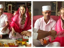 शिखर धवन ने पत्नी सोफी शाइन के साथ घर में किया यज्ञ पूजन, आस्था में लीन शेयर की तस्वीरें 