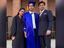 पाक सुपरस्टार फवाद खान का सीना हुआ 56, ग्रेजुएट हुआ बेटा अयान, वायरल हो रही है तस्वीर