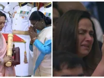 ‘ही-मैन’ धर्मेंद्र को मिला पद्म विभूषण, रिसीव करते हुए भावुक हुईं हेमा मालिनी, बेटी अहाना के छलके आंसू