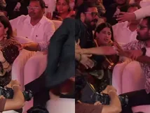 Full Video: Peddi के प्रमोशन में अफरा तफरी, राम चरण के बॉडीगार्ड ने बचाई बेहाल जाह्नवी कपूर