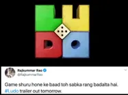 राजकुमार राव ने शेयर किया लूडो का लोगो, बताई फिल्म से जुड़ी खास डीटेल