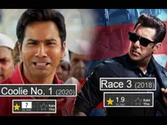 वरुण धवन की कुली नंबर 1 को IMDB ने दी सलमान खान की रेस 3 से भी कम रेटिंग्स, रिपोर्ट!