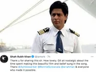 अमरीकी सैनिकों को ये जो देस है तेरा गाता देख भावुक हुए शाहरूख खान, ट्वीट कर लिखी ये बात