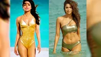 शरवरी ने करवाया प्रियंका चोपड़ा का आइकॉनिक बिकिनी फोटोशूट, स्विमसूट में दिखीं शानदार-PICS