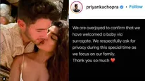 प्रियंका चोपड़ा बनी मां, इंस्टाग्राम पर शेयर की खुशखबरी, काफी समय से थी प्रेगनेंसी की अफवाहें