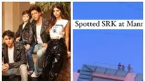 SRK Mannat Video: 'जवान' की सफलता के बाद मन्नत की छत पर बच्चों के साथ चढ़े शाहरुख खान और किया ये काम 